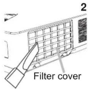 2 Filter cover