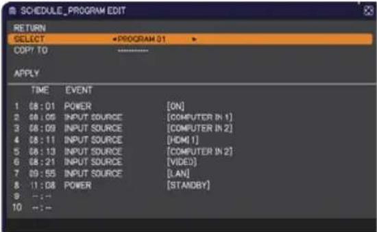 HITACHI CP-X3041WN - OPTION menu - 6