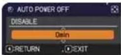 HITACHI CP-X3041WN - OPTION menu - 3