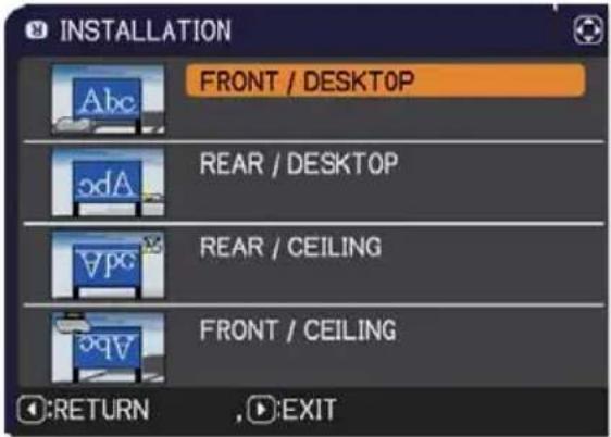 HITACHI CP-X3041WN - SETUP menu - 2