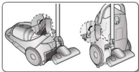 SAMSUNG VCC8836V3B - assembling the cleaner - 5