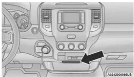 RAM 4500 Chassis Cab (2021) - Front Bench Seat Storage — If Equipped - 2
