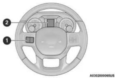 RAM 4500 Chassis Cab (2021) - INSTRUMENT CLUSTER DISPLAY CONTROLS - 1