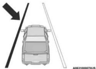 RAM 4500 Chassis Cab (2021) - Left Lane Departure — Only Left Lane Detected - 1