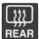 RAM 4500 Chassis Cab (2021) - Rear Defrost Button - 1