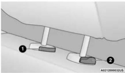 RAM 4500 Chassis Cab (2021) - Rear Head Restraint Adjustment - 1