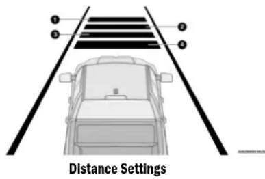 RAM 4500 Chassis Cab (2021) - Setting The Following Distance In ACC - 1