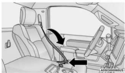 RAM 4500 Chassis Cab (2021) - Lap/Shoulder Belt Operating Instructions - 1