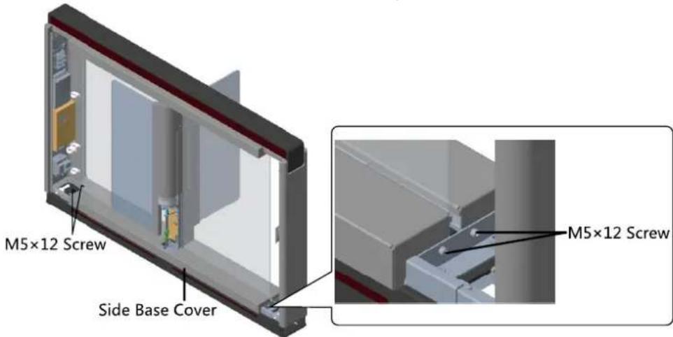 M5×12 Screw Side Base Cover M5×12 Screw
