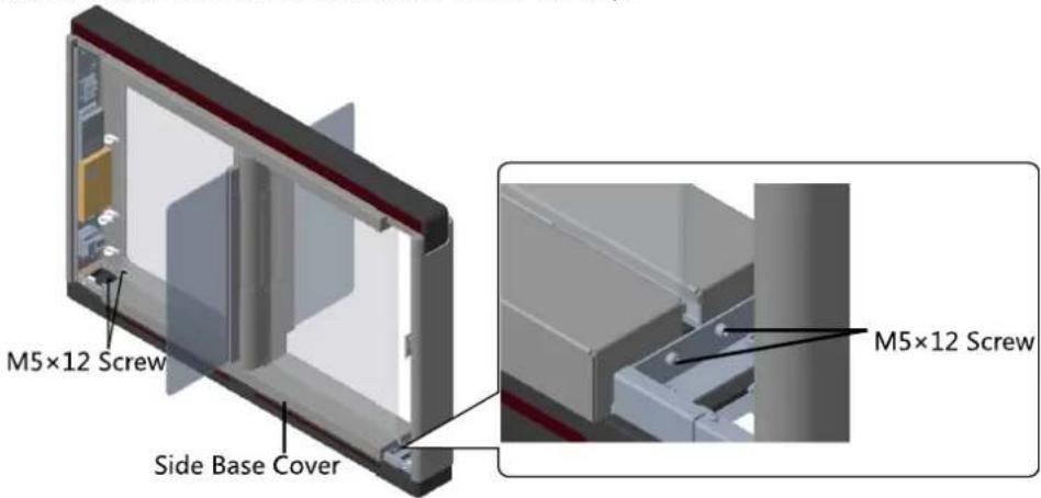 M5×12 Screw Side Base Cover M5×12 Screw