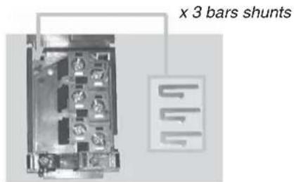 x 3 bars shunts