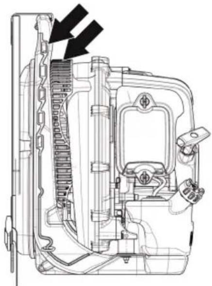 HUSQVARNA 578BTF - Air intake screen - 1