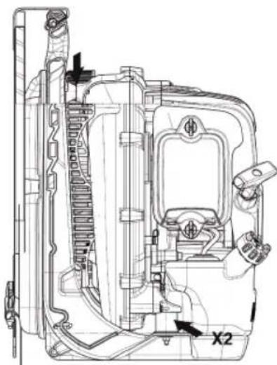 HUSQVARNA 578BTF - 停止开关 - 2