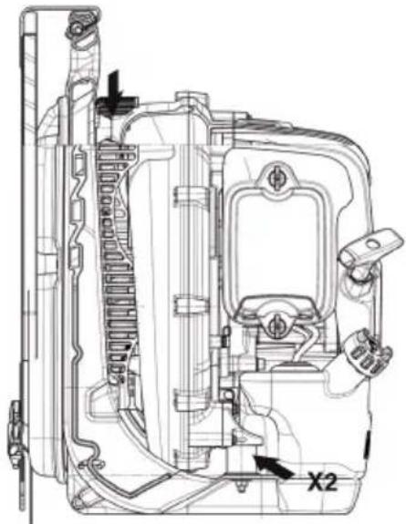 HUSQVARNA 578BTF - Vibration damping system - 1