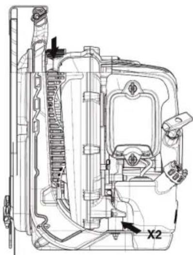 HUSQVARNA 578BTF - 停止开关 - 2