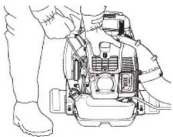 HUSQVARNA 578BTF - 启动 - 1