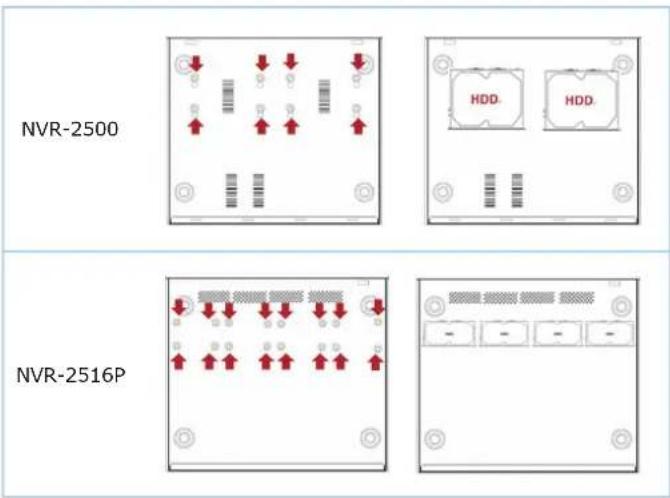 NVR-2500 HDD. HDD. NVR-2516P