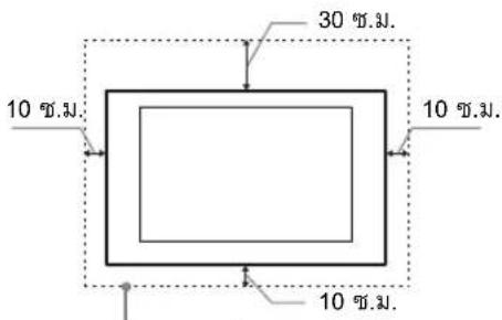 SONY Bravia KLV-37U300A - การติดตั้งบนผนัง - 1