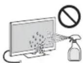 SONY Bravia KDL-46W904A - Handling and cleaning the screen surface/cabinet of the TV set - 1
