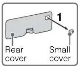 Rear cover Small cover