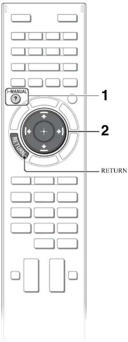 SONY Bravia KDL-46W904A - การค้นหาดำเนะนำในคู่มืออิเล็คทรอนิคส์ (i-Manual) - 1