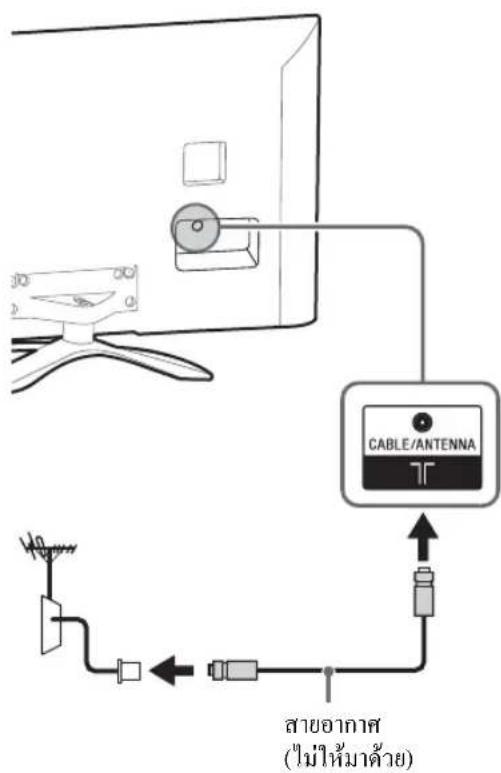 CABLE/ANTENNA สายอากาศ (ไม่ให้มาด้วย)
