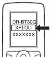 DR-BT30Q XPLOD XXXXXXXXX