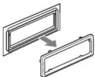 Diagram showing two rectangular metal components with a gray arrow indicating transformation or alignment (no text or symbols)