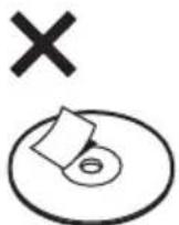 SONY CDX-F7710S - 光碟注意事項 - 1
