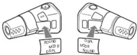 SOUND MODE D SPL DSPL MODE SOUND
