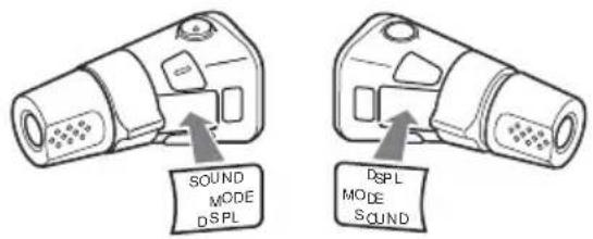 SOUND MODE DSPL DSPL MODE SOUND