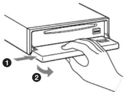 SONY CDX-F5710X - Alarma de precaución - 1