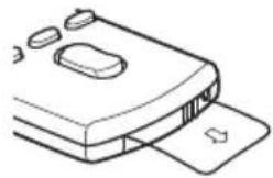 SONY CDX-GT980UI - Preparación del control remoto de tarjeta - 1