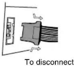To disconnect