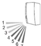 FUJITSU ASTG18KUCA - SWING button - 2