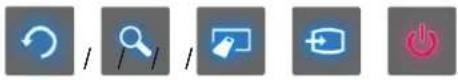 SAMSUNG UA50HU7000J - Displaying Hidden Icons When Using Smart Hub - 2