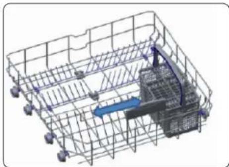 WESTINGHOUSE WSF6604WA - Slide Basket - 1