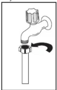 WESTINGHOUSE WSF6604WA - Water connection - 1