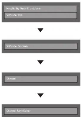 SAMSUNG HG55AF690UJ - Setting the Channel Bank Editor under Stand-alone Mode - 1