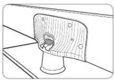 SAMSUNG HG55AF690UJ - Arrange the cables using the Cable Holder - 1