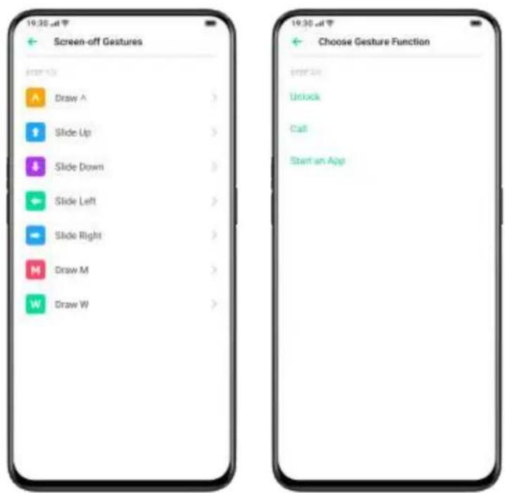 OPPO A12s - Add Screen-off Gestures - 1