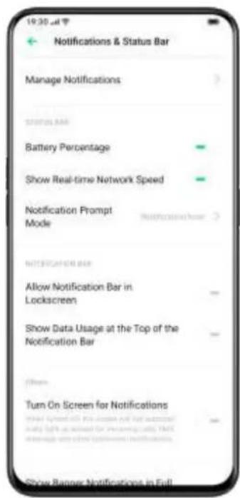 OPPO A12s - Set Notification Preference - 2