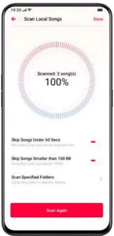 OPPO A12s - - Add Songs - 1