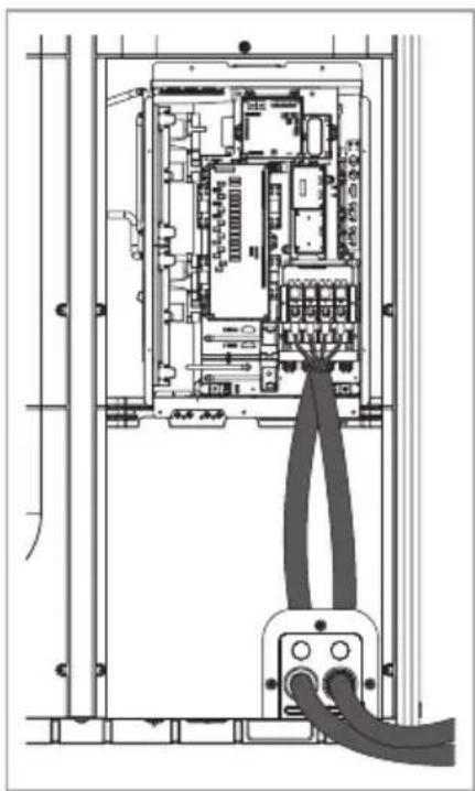 SAMSUNG AM260HXVAHH - Withdrawing the power cable - 1