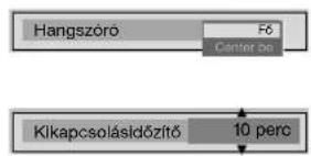 Hangszóró F6 Center de Kikapcsolás időzítő 10 perc