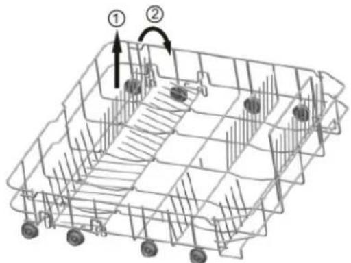 Kogan KAGDWS14CTA - \* Upper/Lower basket Folding racks - 2