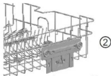Kogan KAGDWS14CTA - Upper Basket Height Adjustment - 3