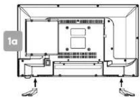 Kogan KALED24EH6100DVA - Stand assembly - 1