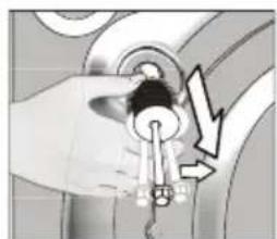 Euromaid WM7PRO - Remove the transportation bolts (located on the rear panel of the machine) - 2