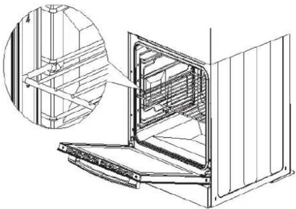 Euromaid FSG54S - Fitting oven shelves - 1
